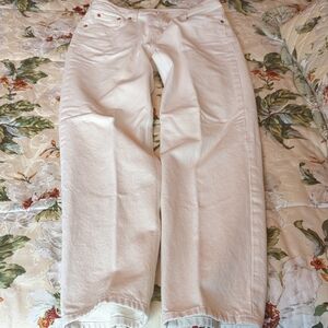 Levi's Women's Off-White Straight Leg Jeans